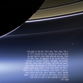 Pale Blue Dot - Cassini