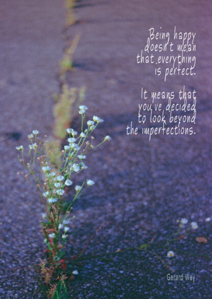 Being Happy Doesn't Mean That Everything Is Perfect